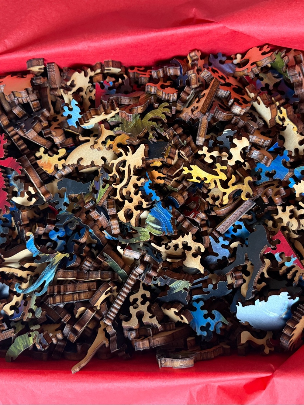 Liberty Puzzles Classic Wooden Jigsaw - “The Heart of a Bear” - Picture 3 of 3